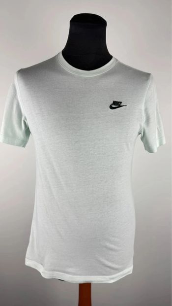T-Shirt vert pomme nike logo brodé noir taille S