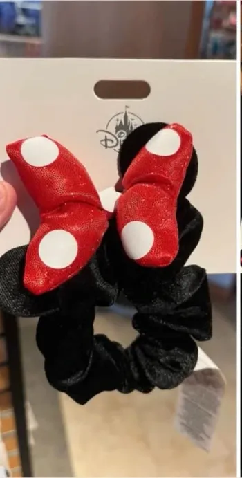 Élastique cheveux minnie disneyland paris