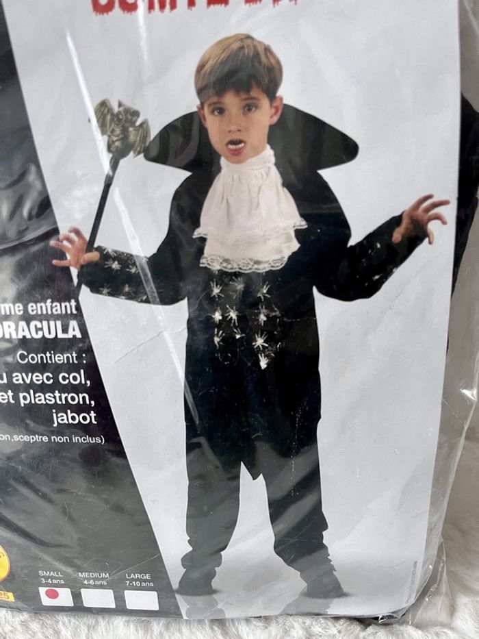 Déguisement comte Dracula 3/4 ans - photo numéro 2