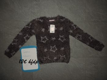 pull gémo taille 12 ans neuf