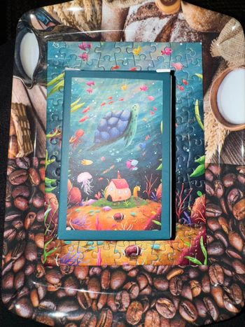 Mini puzzle Magie bleue