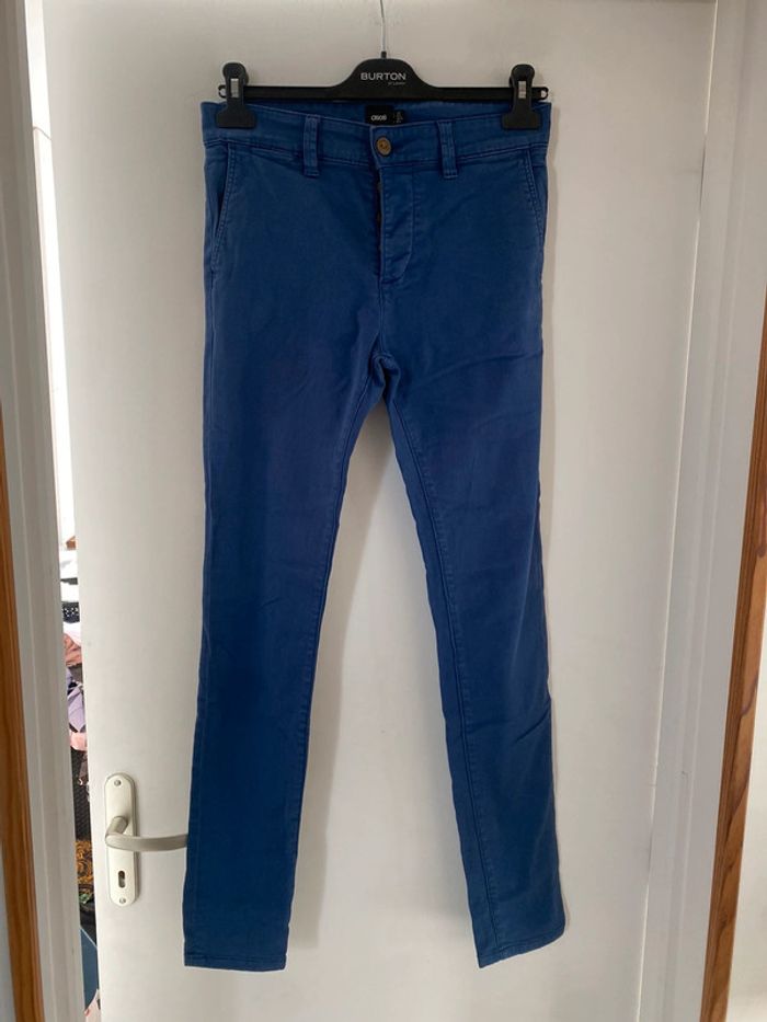 Chino Bleu ASOS Taille W28 L32 S