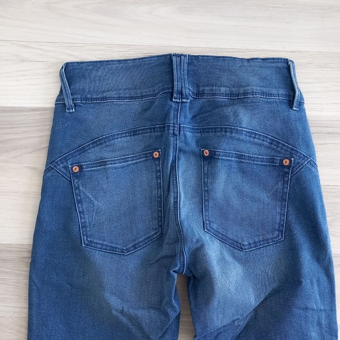 Jean femme sculptant bleu Tex taille 38 - photo numéro 7