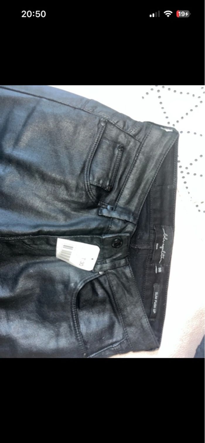 Slim push up en similicuir noir Lola espeleta L/40 si - photo numéro 2