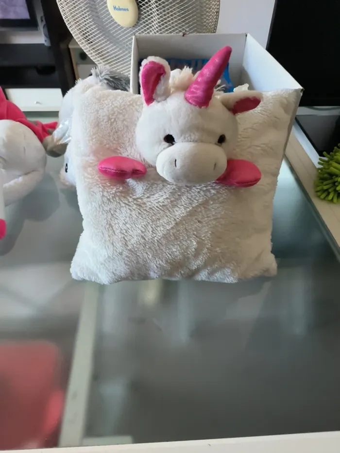 Petit coussin licorne