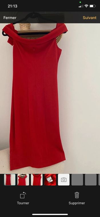Robe rouge femmes