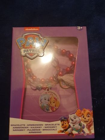 Lot de deux bracelets fantaisie pat patrouille