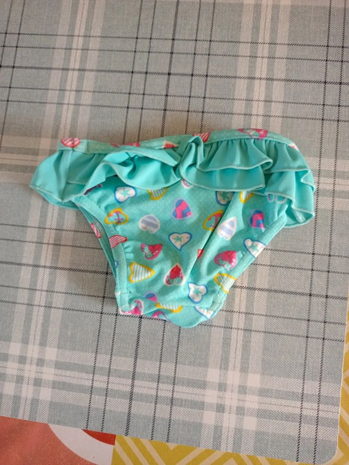 Culotte de maillot de bain bleu clair 12mois - photo numéro 2