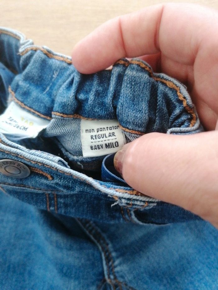 Pantalon garçon jean 24 mois tape à l œil - photo numéro 9