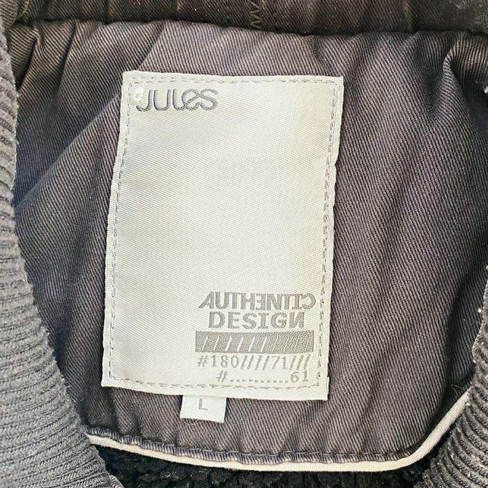 Jules Authentic Design Blouson Biker gris Homme Exclusive Road Trip Collection (Taille L) - photo numéro 3