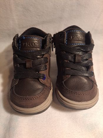 Basket marron en cuir SPROX