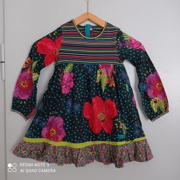 Robe à fleurs colorées Catimini 6ans