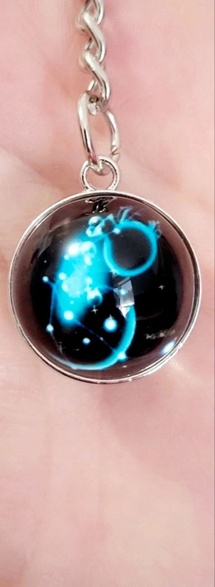 Porte-clés Constellation Verseau – Signe astrologique en 3D