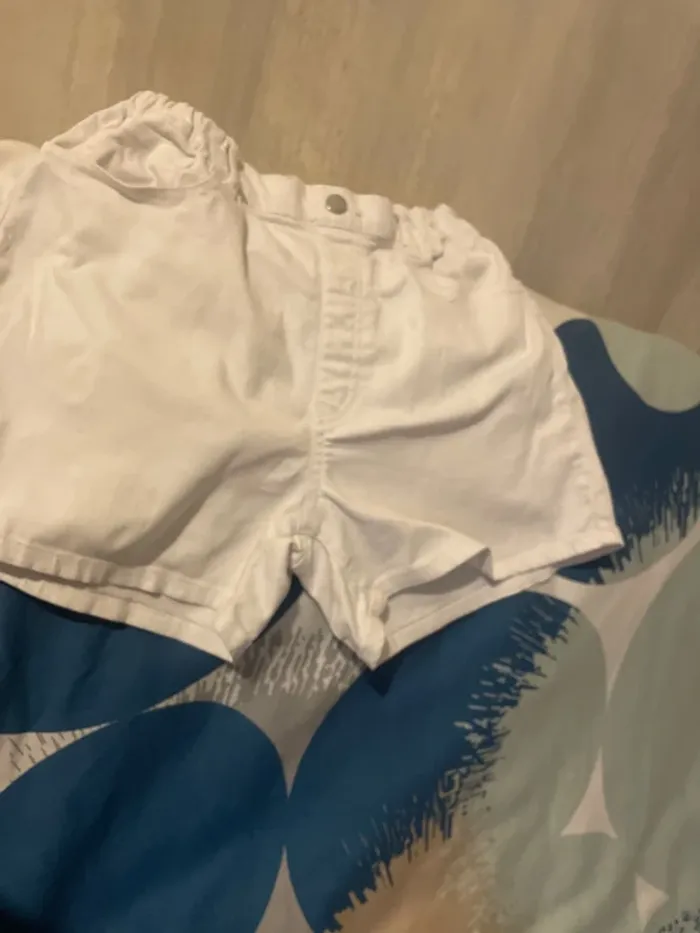 Short jean’s blanc