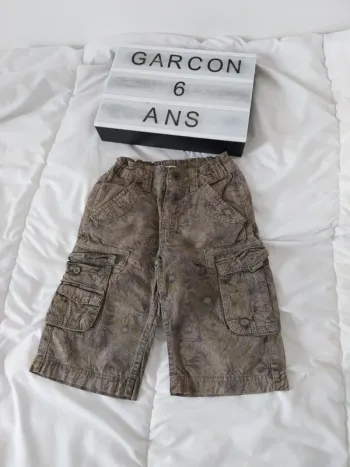 Bermuda garçon 6 ans Verbaudet