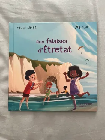 Livre « Aux falaises d’Etretat »
