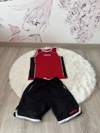 Ensemble de basket Kipsta garçon 8 ans