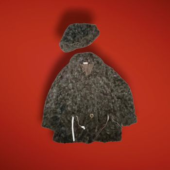 manteau fourrure fille 3 ans