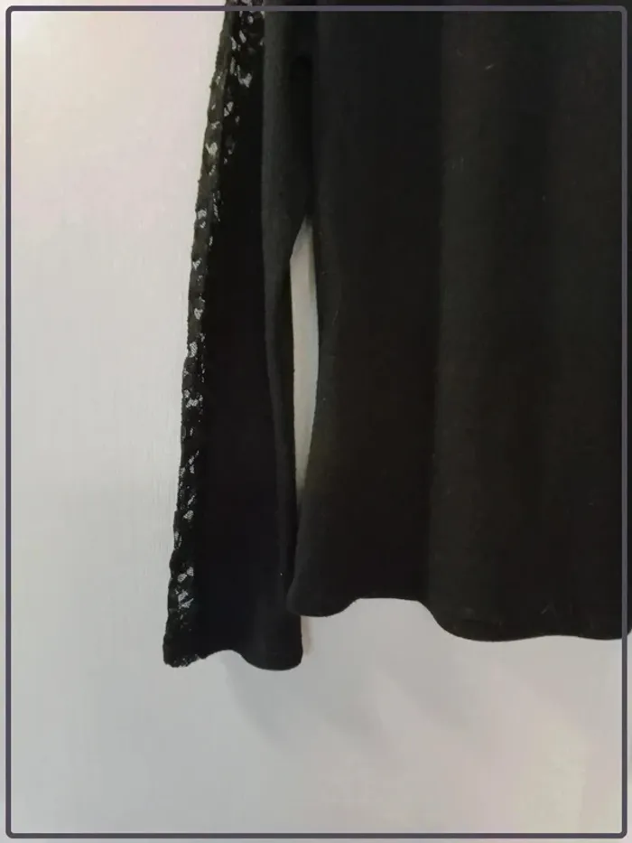Pull léger noir - photo numéro 10