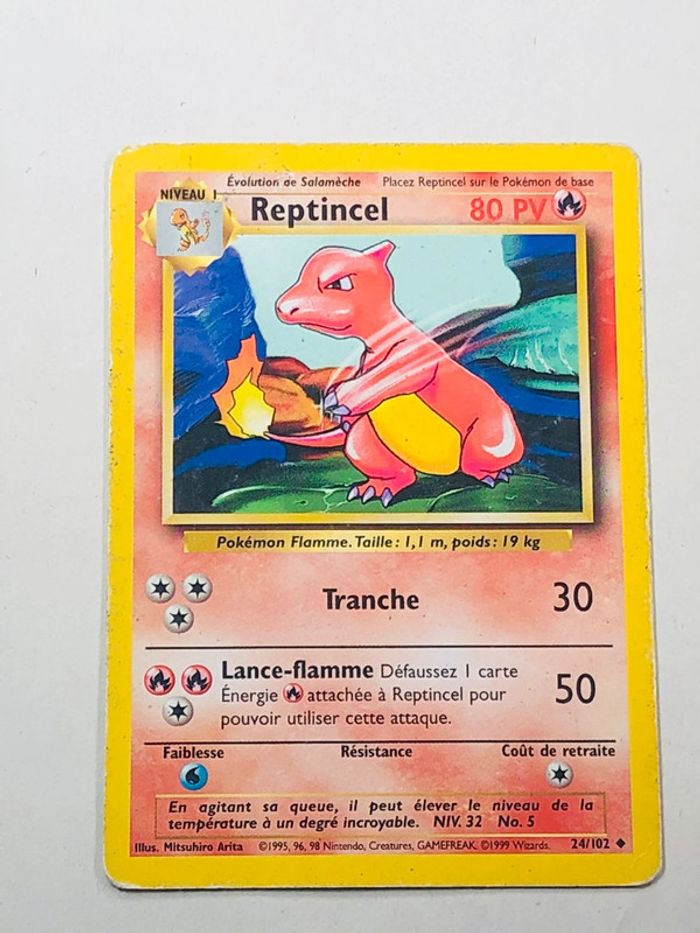 Carte Pokémon Reptincel 24/102