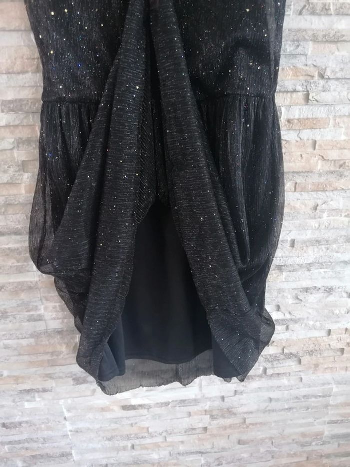 Robe paillettes portée 1seule fois gemo 10ans #10ans_krocaro - photo numéro 5