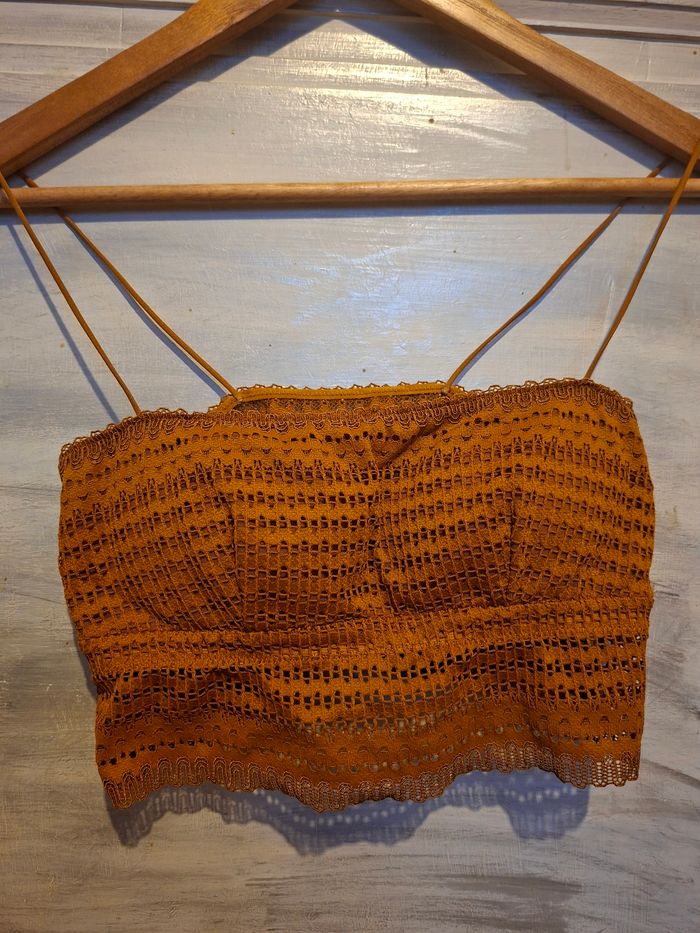Brassière moutarde