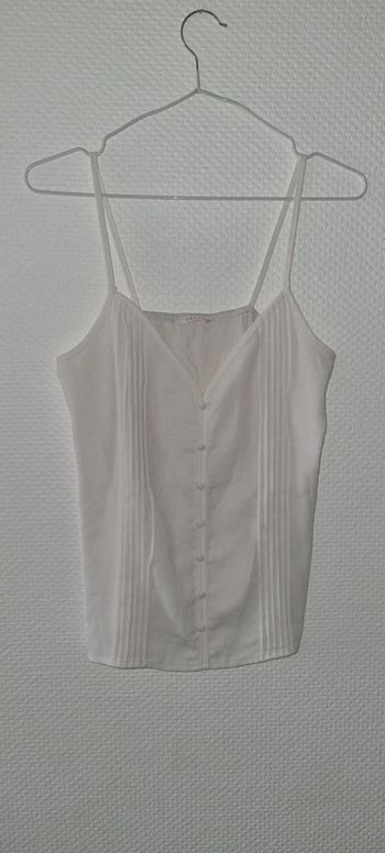 Top / débardeur à fines bretelles taille 34 / XS Camaïeu