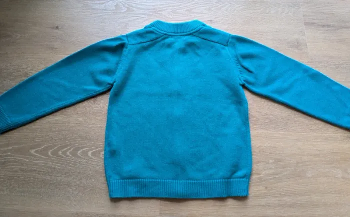 Pull gilet avec zip 5 ans DPAM - photo numéro 3
