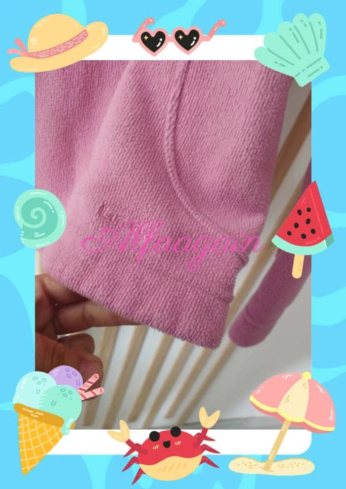 Polaire rose queshua 10ans - photo numéro 7