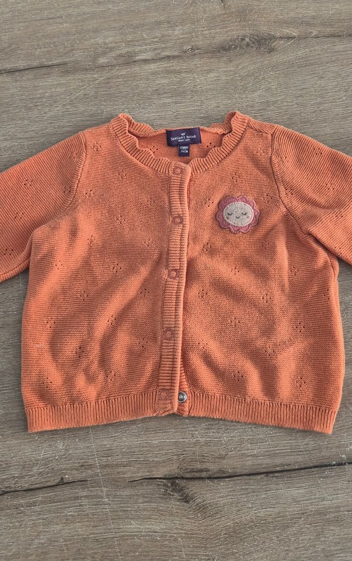 Gilet en maille 12 mois - photo numéro 2