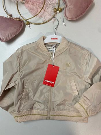 Veste coupe-vent fille (neuf) - Taille 4 ans