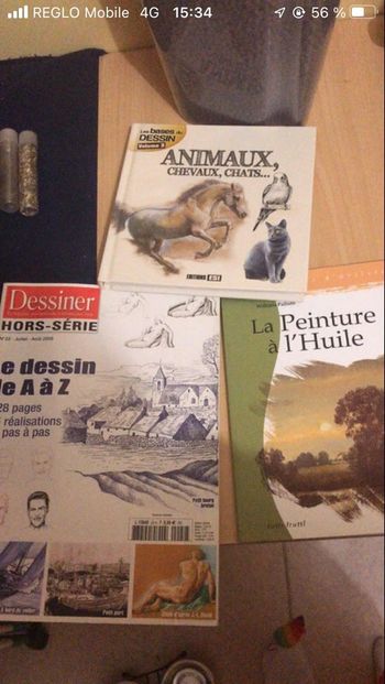 Lots de 3 livres de dessin