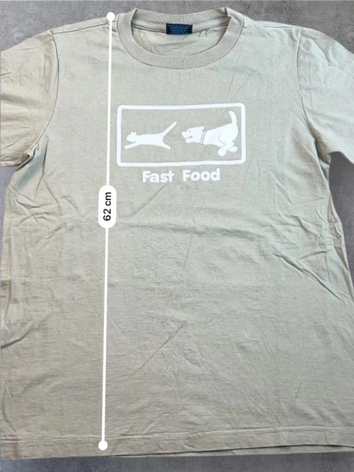 T-shirt, Imprimé, Kaki, M (1520) - photo numéro 5
