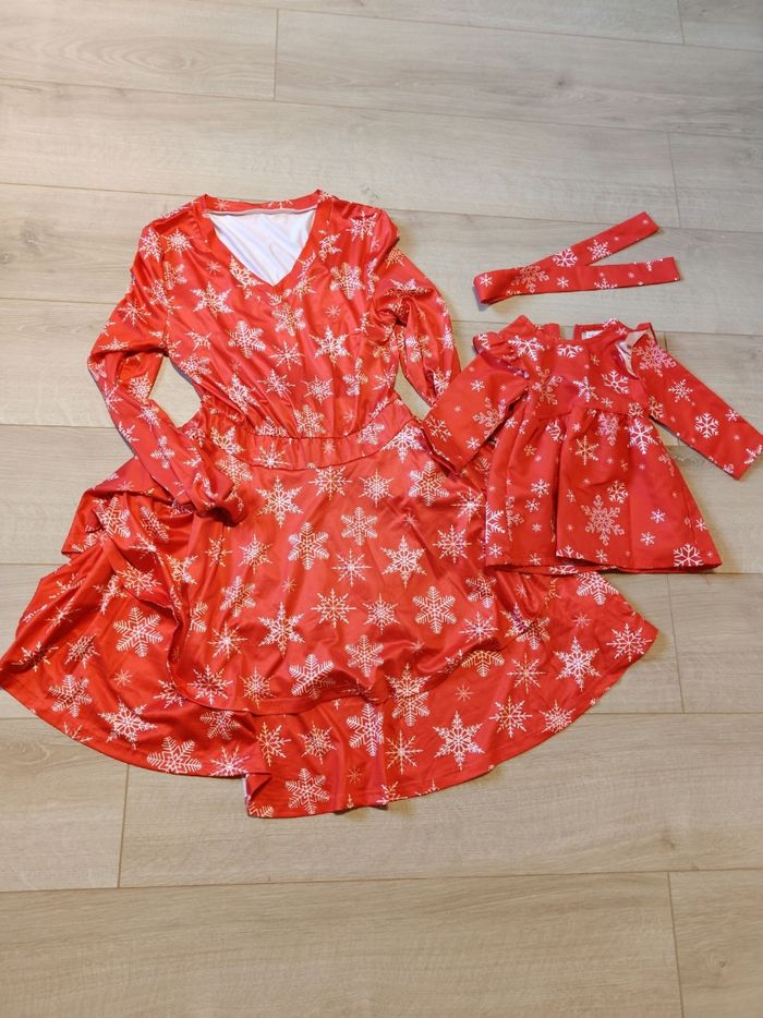 Robes de Noël mère et fille