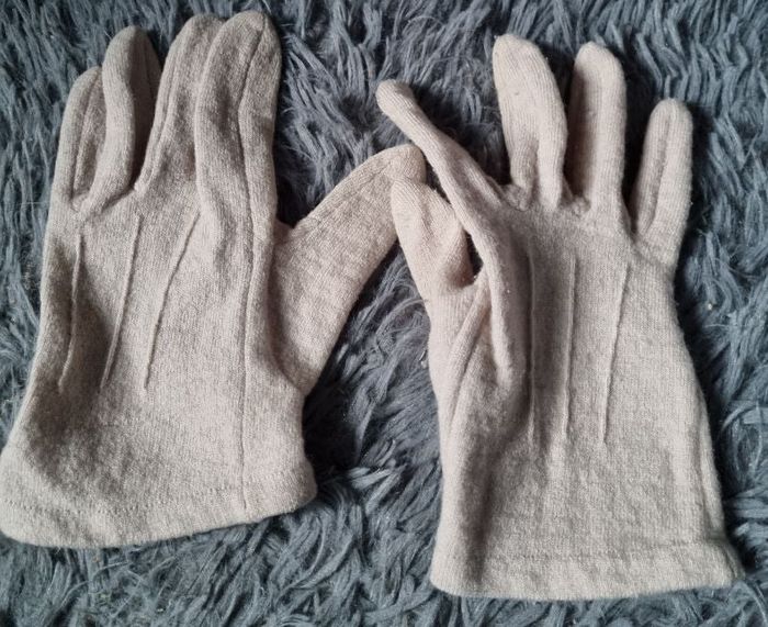 Gants crème