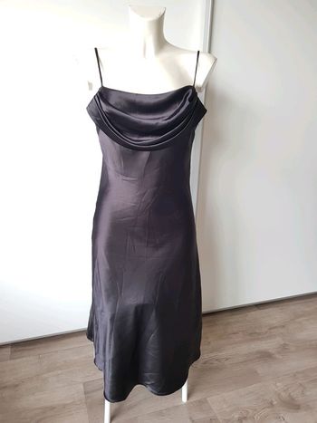 Robe de soirée en satin