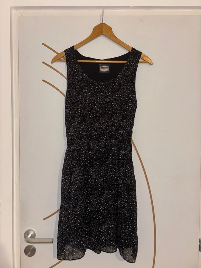 Robe kaporal noir étoile
