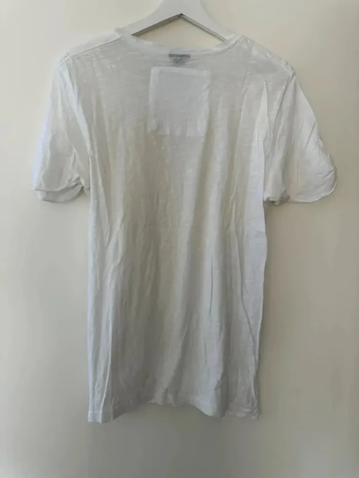 Tshirt blanc homme h&m taille S - photo numéro 8