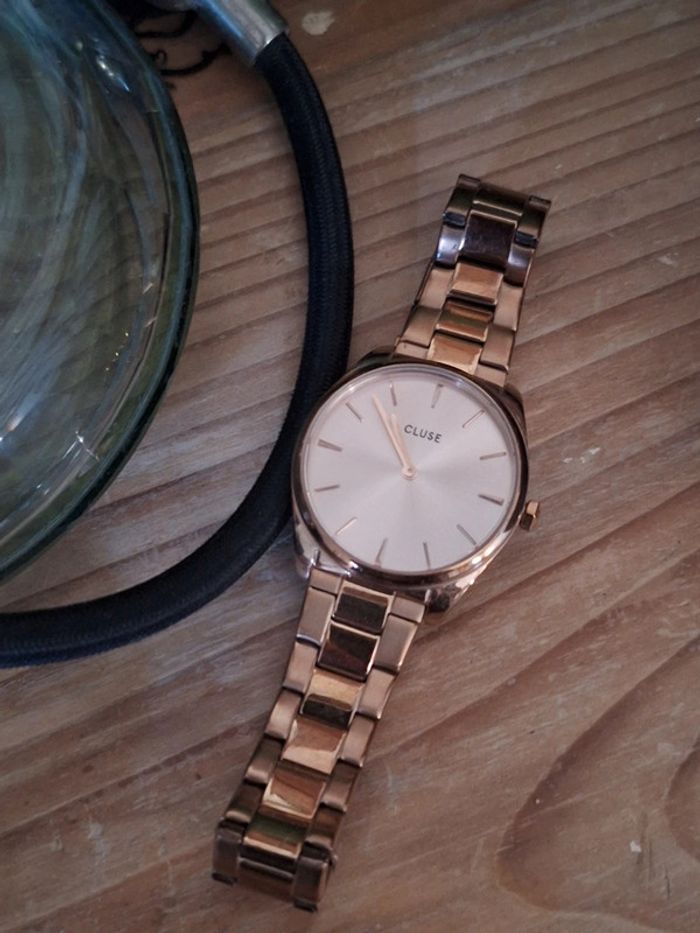 Montre Cluse dorée - photo numéro 10