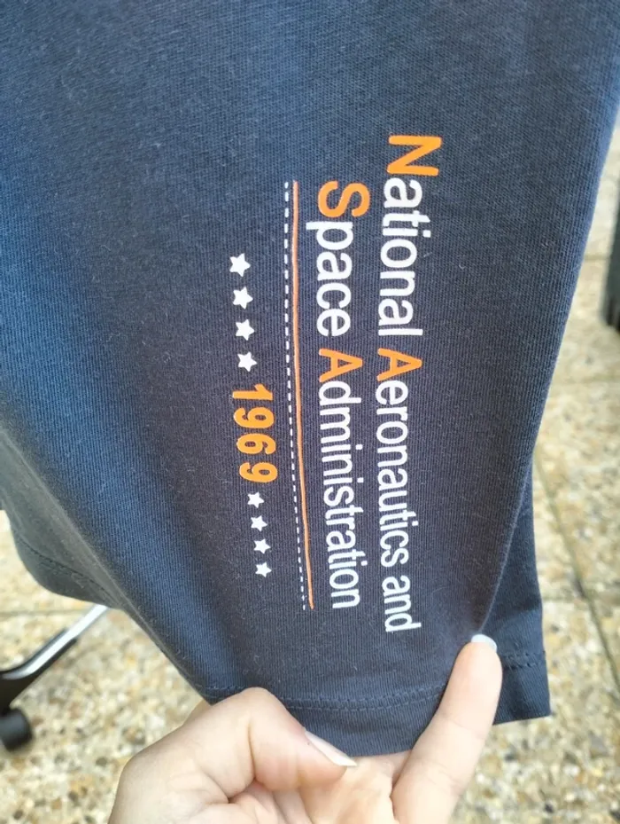 Tee-shirt nasa manches courtes - photo numéro 3