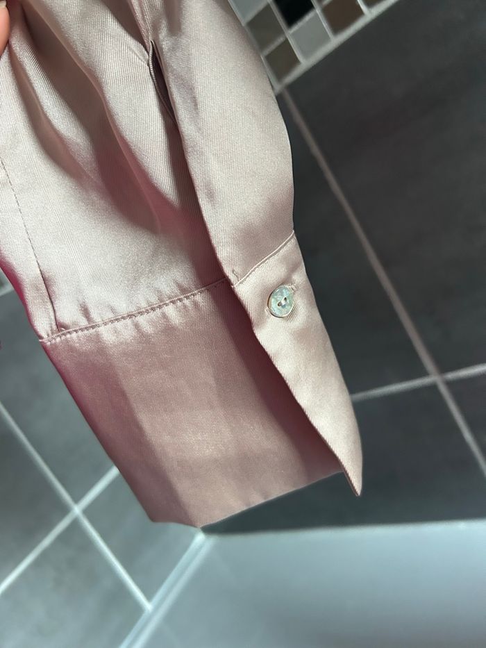 Robe de soirée satinée - Mango - photo numéro 6