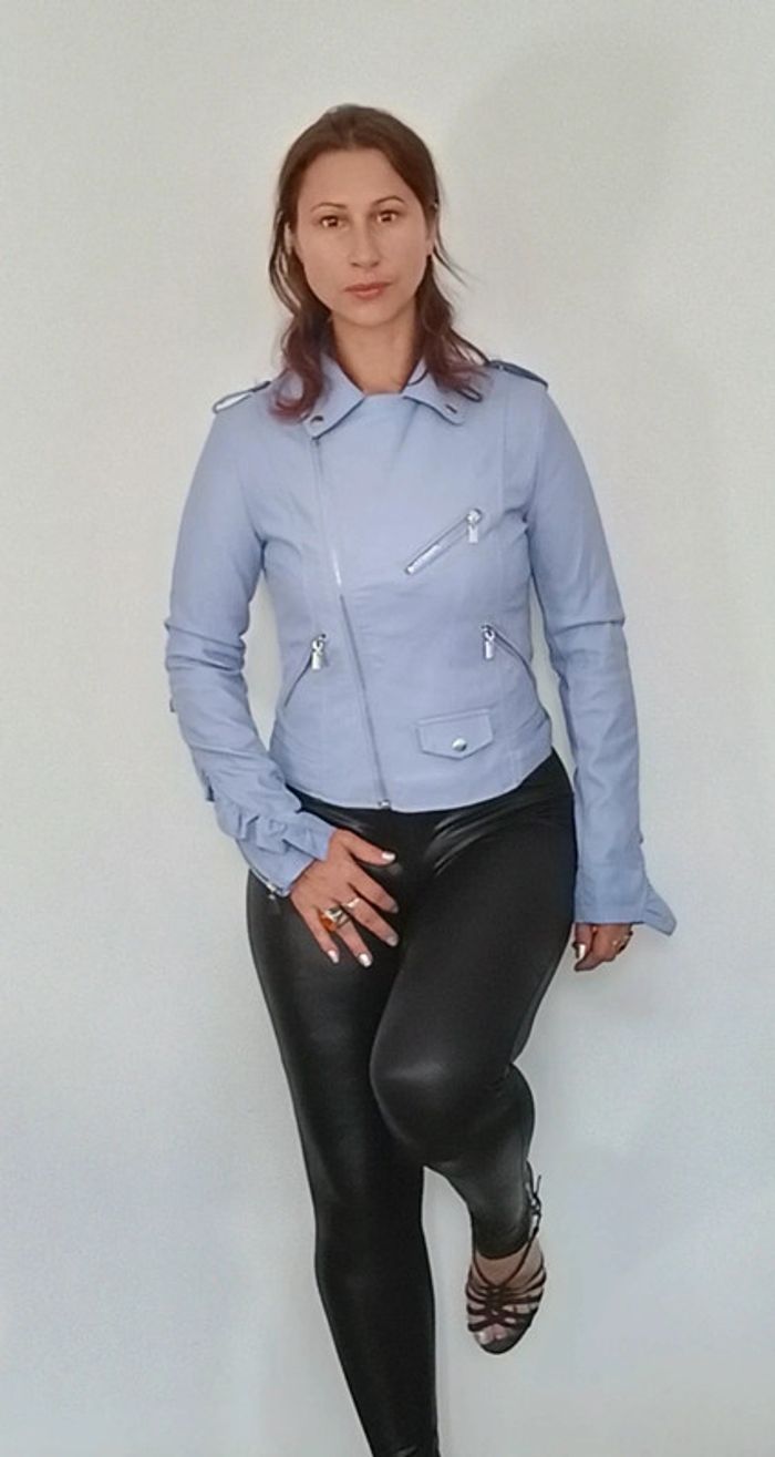 Veste simili cuir pinup neuve - photo numéro 5