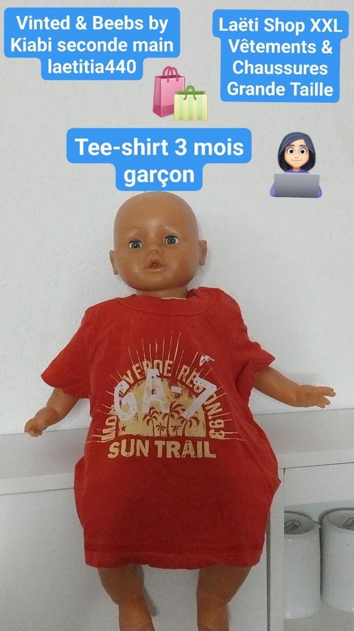 Tee-shirt 3 mois garçon H&M