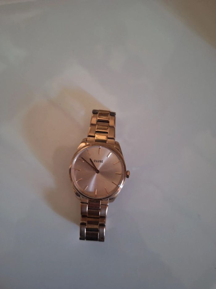 Montre Cluse dorée - photo numéro 4