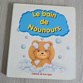 Livre le bain de nounours