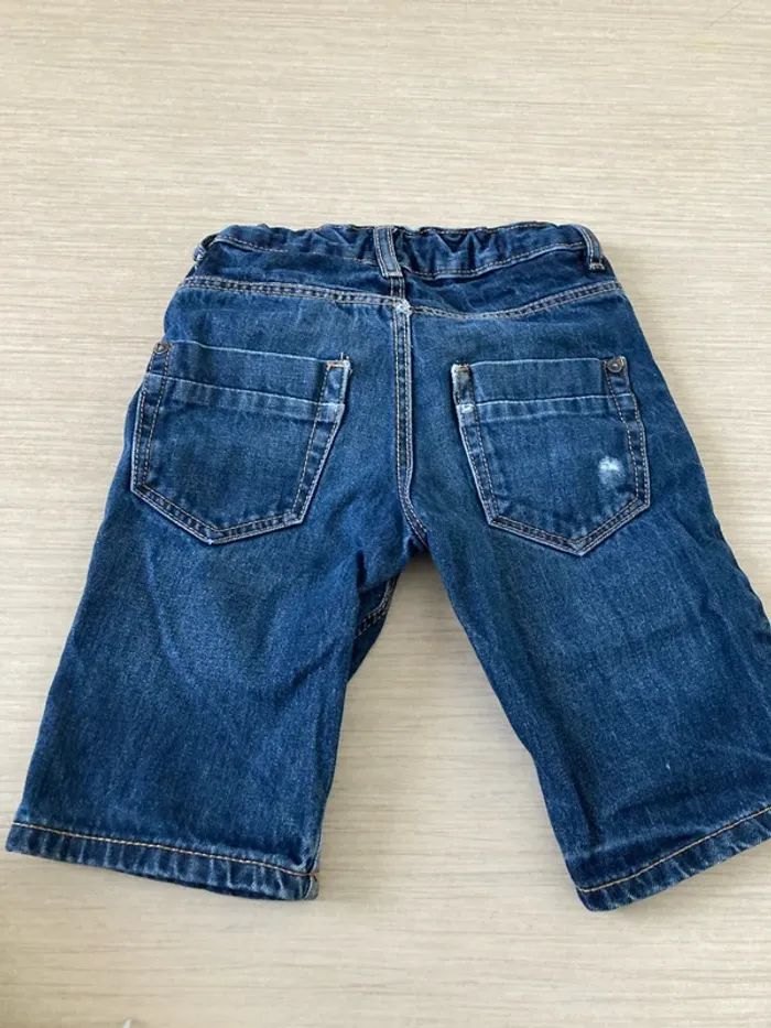 Short en jean used 6 ans - photo numéro 4