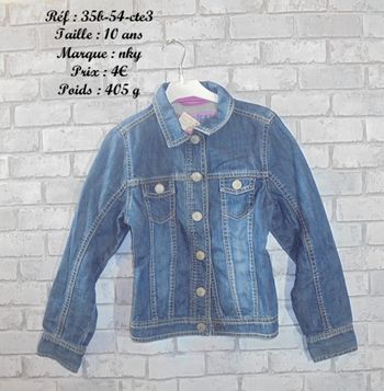 Veste 10 ans NKY (35b-54-cte3)