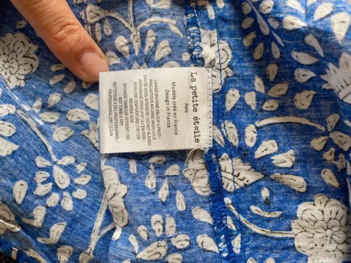 Robe fleurie longue La petite étoile - Taille 3 - photo numéro 5