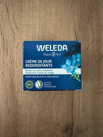 Crème jour redensifiante gentiane bleue Weleda