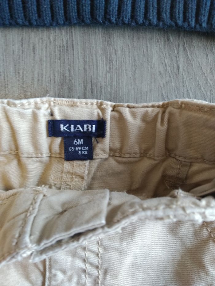 Lot de 2 pantalons, 2 pulls et une chemise - 6 mois - photo numéro 8
